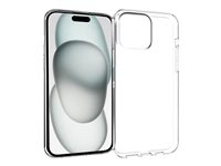 Insmat Crystal - Bagsidecover til mobiltelefon - for Apple iPhone 15 Plus 650-1179
