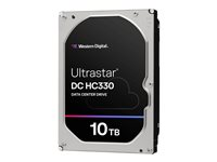 WD Ultrastar DC HC330 WUS721010AL5204 - Harddisk - krypteret - 10 TB - intern - 3.5" - SAS 12Gb/s - 7200 rpm - buffer: 256 MB 0B42258
