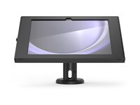 Compulocks Surface Pro 8-11 Apex Enclosure Tilting Stand 4" - Monteringssæt (stativ, indelukke) - for tablet - låsbar - metalramme - sort - skærmstørrelse: 8" - for Microsoft Surface Pro 8, Pro 9 TCDP04580APXB