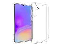Insmat Crystal - Bagsidecover til mobiltelefon - termoplastisk polyuretan (TPU) - sort - for Samsung Galaxy A35 650-1221