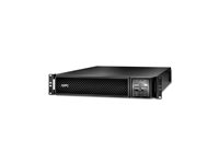 APC Smart-UPS SRT 1500VA - UPS (stativ-monterbar / ekstern) - AC 220/230/240 V - 1500 Watt - 1500 VA - USB, serial - output-stikforbindelser: 6 - PFC - sort SRT1500XLI