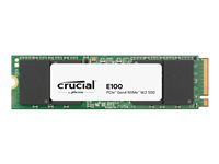 Crucial E100 - SSD - 1 TB - intern - M.2 2280 - PCIe 4.0 x4 (NVMe) CT1000E100SSD8