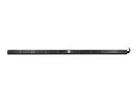 APC Metered Rack PDU - Strømfordelingsenhed (rackversion) - AC 400 V - 11 kW - Ethernet 10/100, RS-232 - output-stikforbindelser: 42 (power IEC 60320 C13, IEC 60320 C19) - 0U - sort - for P/N: SMX1000C, SMX1500RM2UC, SMX1500RM2UCNC, SMX750C, SMX750CNC, SRT5KRMXLW-TW AP8881
