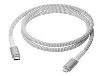 dbramante1928 re-charge - Lightning-kabel - 24 pin USB-C han til Lightning han - 1.2 m - flettet kabel CB12CLBR4275