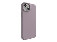 ZAGG Manhattan Snap - Bagsidecover til mobiltelefon - MagSafe-kompatibilitet - silicone - lavendelfarvet - for Apple iPhone 14 Plus, 15 Plus 702312685
