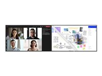 NEC 55" Dual Collaboration Room System - Videokonferencepakke - med MultiSync M551 IGB ikke-berøring 40001570