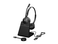 Jabra Engage 55 SE Stereo - Headset - på øret - DECT - trådløs - USB-A via DECT adapter - Certified for Microsoft Teams 9659-455-111