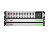 APC Smart-UPS On-Line Li-Ion 1500VA - UPS (stativ-monterbar / ekstern) - AC 230 V - 1350 Watt - 1500 VA - Ethernet 10/100, RS-232, USB - output-stikforbindelser: 8 - sort SRTL1500RMXLI-NC