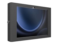 Compulocks Galaxy Tab S9/S9FE 10.9" Apex Secured Enclosure Wall Mount - Indelukke - transportabel, eksponeret front/bagsidekamera og sensorer - for tablet - låsbar - metalramme - sort - skærmstørrelse: 10.9" - gulvstandermonterbar - for Samsung Galaxy Tab S10 FE, Tab S10 Lite, Tab S11, Tab S9, Tab S9 FE 109GAPXB