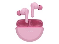 Belkin SoundForm Nano 2 for Kids - Ægte trådløse øretelefoner med mik. - i øret - Bluetooth - pink AUC011BTPK