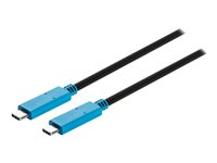 Kensington - USB-kabel - 24 pin USB-C (han) til 24 pin USB-C (han) - 1 m - 4K support K38235WW