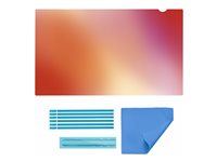 StarTech.com 24-inch 16:9 Gold Monitor Privacy Screen, Reversible Filter w/Enhanced Privacy, Glossy Computer Security Filter, Removable Screen Protector/Shield, +/- 30 Deg. - Privacy-filter for skærm - 2-vejs - aftagelig - stik i/klæbemiddel - 24" - guld, sort 2469G-PRIVACY-SCREEN