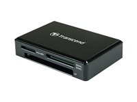 Transcend RDC8 - Kortlæser (SDHC, SDHC UHS-I, SDXC, SDXC UHS-I, microSDHC, microSDHC UHS-I, microSDXC, microSDXC UHS-I, CF) - USB 3.1 Gen 1 TS-RDC8K2