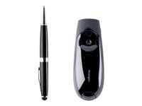 Kensington Presenter Expert Green Laser with Cursor Control - Fjernbetjening til præsentation - RF - sort K72426EU