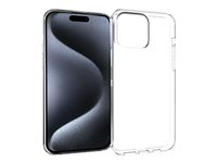 Insmat Crystal - Bagsidecover til mobiltelefon - for Apple iPhone 15 Pro 650-1180