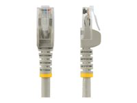 StarTech.com 50cm CAT6 Ethernet Cable, 10 Gigabit Snagless RJ45 650MHz 100W PoE Patch Cord, CAT 6 10GbE UTP Network Cable w/Strain Relief, Grey, Fluke Tested/Wiring is UL Certified/TIA - Category 6 - 24AWG (N6PATC50CMGR) - Patchkabel - RJ-45 (han) til RJ-45 (han) - 50 cm - UTP - CAT 6 - knastfri - grå N6PATC50CMGR