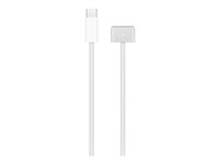 Apple - Strømkabel - 24 pin USB-C (han) til MagSafe 3 (han) - 2 m - for MacBook Air (Midt 2022, Midt 2023); MacBook Pro (Early 2023, Sent 2021) MLYV3ZM/A