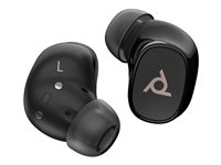 Poly Voyager Free 20 - Ægte trådløse øretelefoner med mik. - i øret - Bluetooth - aktiv støjfjerning - sort 946C3AA#ABB