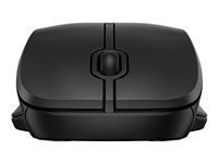 HP 255 - Mus - 3 knapper - trådløs - 2.4 GHz, Bluetooth - trådløs modtager (USB) - sort 8R3U1UT