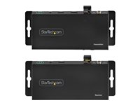 StarTech.com 4K HDMI over Fiber Extender Kit, 4K 60Hz up to 3300ft/1km (Single Mode) or 1000ft/300m (Multimode) LC Fiber Optic, HDR/HDCP, Audio/RS232/IR Extender, HDMI Video Extender - Transmitter and Receiver Kit (ST121HD20FXA2) - Video/audio/infrarød/netværks forlænger - HDMI - over fiberoptik - fiberoptik - op til 1 km ST121HD20FXA2