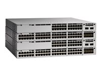 Cisco Catalyst 9300L - Network Essentials - switch - L3 - 48 x 10/100/1000 (PoE+) + 4 x 10 Gigabit SFP+ (uplink) - monterbar på stativ - PoE+ (505 W) - Genproduceret C9300L-48P-4X-E-RF