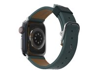 OtterBox Symmetry - Rem for smart watch - kaktuslæder - salviegrå (grøn) - for Apple Watch SE, Series 10, Series 4, Series 5, Series 6, Series 7, Series 8, Series 9 77-96909