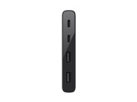 Belkin USB-C 4-Port Mini Hub - Hub - 4 x SuperSpeed USB 3.0 - desktop F4U090BTBLK