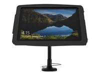 Compulocks Flex Arm Surface Pro 7 / Galaxy TabPro S Counter Top Kiosk Black - Beslag - justerbar arm - for tablet - låsbar - højglansaluminium - sort - vægmonterbar - for Microsoft Surface Pro (Midt 2017), Pro 3, Pro 4, Pro 6, Pro 7; Samsung Galaxy TabPro S 159B912SGEB