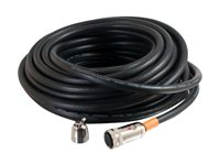 C2G RapidRun Multi-Format Runner Cable - CMG-rated - Video/audiokabel - MUVI-kontakt hun til MUVI-kontakt hun - 15.2 m - sort 87111