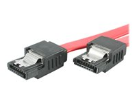 StarTech.com Latching SATA Cable - SATA-kabel - Serial ATA 150/300/600 - SATA (R) til SATA (R) - 15 cm - haspet - rød - for P/N: 10P6G-PCIE-SATA-CARD, 2P6G-PCIE-SATA-CARD, 4P6G-PCIE-SATA-CARD, 6P6G-PCIE-SATA-CARD LSATA6