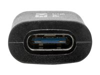 Eaton Tripp Lite Series USB-C to USB-A Adapter (F/M), USB 3.2 Gen 2 (10 Gbps) - USB adapter - 24 pin USB-C (hun) til USB Type A (han) - USB 3.2 Gen 2 / Thunderbolt 3 - 0.9 A - op til 10 Gbps datatransferhastighed - sort - for P/N: U415-002-BDS, U420F-10M, U420F-15M, U420F-7P5M, U460-004-2A2C-2, U460-004-4C-G2C U329-000-10G