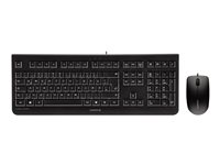 CHERRY DC 2000 - Sæt med mus og tastatur - USB - Pan Nordic - sort JD-0800PN-2