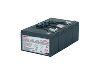 APC Replacement Battery Cartridge #8 - UPS-batteri - Blysyre - sort - for P/N: SU1400RM, SU1400RMBX120, SU1400RMI, SU1400RMX106, SU1400RMX176, SU1400RMX93 RBC8