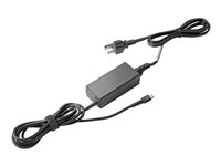 HP USB-C LC - Strømforsyningsadapter - AC - 45 Watt - for Elite Mobile Thin Client mt645 G7; Fortis 11 G9; Pro Mobile Thin Client mt440 G3 1MZ01AA