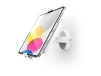 Compulocks Universal Tablet Cling Tilting Wall Mount - Monteringssæt (tiltbar vægmontering) - for tablet - universel, klæbende - aluminium - hvid - skærmstørrelse: 7"-13" 505WUCLGVWMW