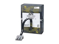 APC Replacement Battery Cartridge #32 - UPS-batteri - 1 x batteri - Blysyre - brunsort - for P/N: 516-015, BN1050, BN1050-CN, BR1000TW, BR800-IN, BT1000, BT1000MC, BX800, BX900-CN RBC32