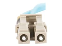 C2G LC-LC 10Gb 50/125 OM3 Duplex Multimode PVC Fiber Optic Cable (LSZH) - Netværkskabel - LC multimodus (han) til LC multimodus (han) - 20 m - 20 m. - fiberoptik - duplex - 50 / 125 my - OM3 - halogenfri - akvamarin 85556