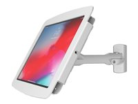 Compulocks iPad Pro 11" (1-4th Gen) Space Enclosure Swing Wall Mount - Indelukke - Anti-Theft - for tablet - låsbar - højglansaluminium - hvid - skærmstørrelse: 12.9" - vægmonterbar, overflademonterbar, på disk - for Apple 11-inch iPad Pro (1. generation, 2. generation, 3. generation, 4. generation) 827W211SENW