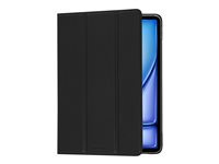 dbramante1928 Risskov - Flipomslag til tablet - fuldnarvet læder - sort - for Apple 10.9-inch iPad Air (4. generation, 5. generation); 11-inch iPad Air (M2, M3) RIIAGTBL6169