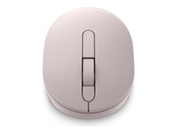 Dell MS3320W - Mus - optisk LED - 3 knapper - trådløs - 2.4 GHz, Bluetooth 5.0 - trådløs modtager (USB) - askepink - detailsalg - boks - med 3 Years Basic Hardware Warranty MS3320W-LT-R