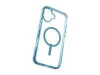 Zagg Santa Cruz Snap - Bagsidecover til mobiltelefon - MagSafe-kompatibilitet - retro blå - for Apple iPhone 16 Plus 702315059