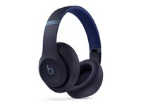 Beats Studio Pro - Hovedtelefoner med mik. - fuld størrelse - Bluetooth - trådløs, kablet - aktiv støjfjerning - 3,5 mm jackstik, USB-C - marineblå MQTQ3DN/A