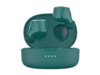 Belkin SoundForm Bolt - Ægte trådløse øretelefoner med mik. - i øret - Bluetooth - blågrøn AUC009BTTE