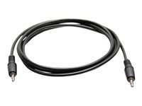 C2G 3ft TSSR 4 Position Cable - OMTP Wiring Standard - M/M - Kabel til hovedsæt - 4-pæl ministik han til 4-pæl ministik han - 0.9 m - sort C2G41466