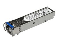 StarTech.com MSA Uncoded SFP Module, 1000BASE-BX, 1 Gigabit Ethernet Bi-Directional (BiDi) Fiber Single Strand SFP Transceiver (SMF), LC 10km , Mini GBIC Transceiver SFP Module, Upstream - Lifetime Warranty (SFP1000BXUST) - SFP (mini-GBIC) transceiver modul - 1GbE - 1000Base-BX - LC enkelttilstand - op til 10 km - 1310 (TX) / 1490 (RX) nm SFP1000BXUST
