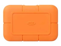 LaCie Rugged SSD STHR2000800 - SSD - krypteret - 2 TB - ekstern (bærbar) - USB 3.1 Gen 2 / Thunderbolt 3 (USB-C stikforbindelse) - Self-Encrypting Drive (SED) STHR2000800