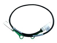 HPE X240 Direct Attach Copper Cable - 100GBase-kabel til direkte påsætning - QSFP28 (han) til QSFP28 (han) - 5 m - for FlexFabric 12900, 12900E 36, 12902, 5930, 5930 2QSFP+, 5930 2-slot, 5930 32, 5930 4-slot JL273A
