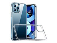 Insmat Crystal - Bagsidecover til mobiltelefon - termoplastisk polyuretan (TPU) - klar glas - for Apple iPhone 14 Pro 650-1112