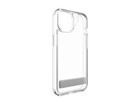 Zagg Crystal Palace - Bagsidecover til mobiltelefon - støtteben - grafen - klar - for Apple iPhone 13, 14, 15, 16e 702318189