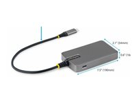 StarTech.com - Hub - 4 x USB 3.2 Gen 1 + 1 x USB-C + 1 x USB-C 3.2 Gen 1 - desktop 5G4AC-USB-C-HUB
